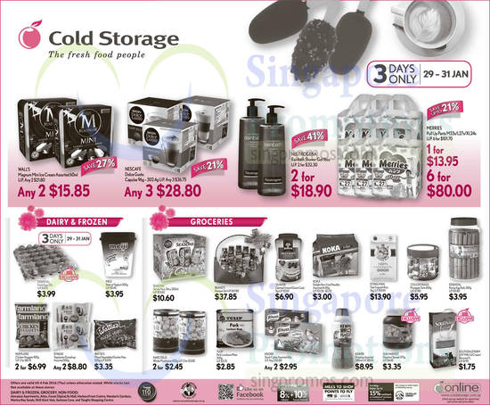 Cold Storage 3Day 29 Jan 2016