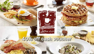 Featured image for O’Coffee Club 40% Off Cash Voucher Deal Redeemable @ 14 Outlets From 13 Jan 2016