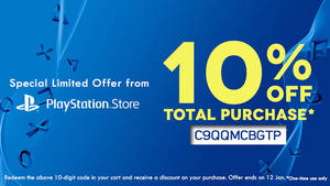 Featured image for (EXPIRED) PlayStation Store 10% Off Promo 10 – 12 Jan 2016