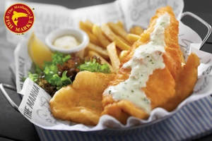 Featured image for (EXPIRED) (Over 4300 Sold) Manhattan FISH MARKET 58% Off Fish ‘n Chips Deal Redeemable at 15 Outlets From 4 Jan 2016