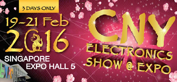 Featured image for CNY Electronics Show @ Expo 19 - 21 Feb 2016