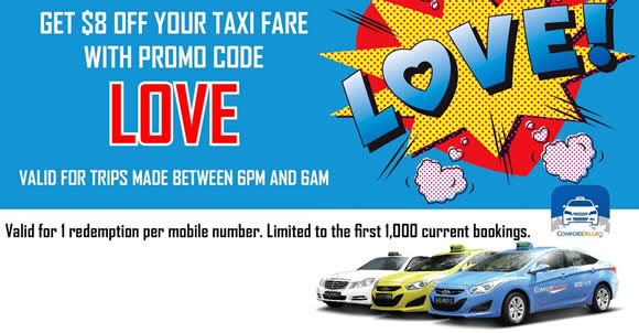 Comfort 8 Off Taxi Fares via ComfortDelGro Taxi Booking App 13