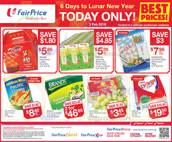 Fairprice 2 Feb 2016