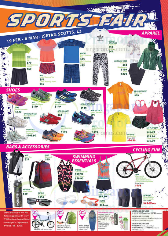 Isetan Sports Fair 15 Feb 2016