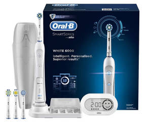 Featured image for (EXPIRED) Amazon UK: 24hr Deal – 72% Off Oral-B Pro 6000 CrossAction Electric Toothbrush from 18 – 19 Sep 2016