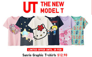 Featured image for Uniqlo Sanrio Hello Kitty Limited Offers 27 – 28 Feb 2016