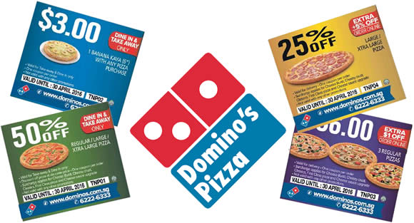 dominos online discount code