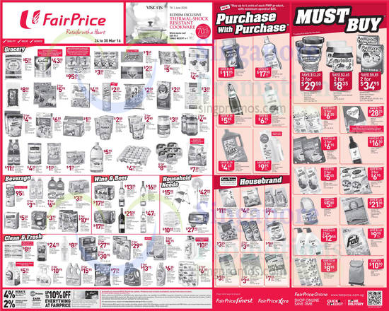 Fairprice MustBuy Deals 24 Mar 2016