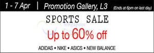 Featured image for (EXPIRED) Isetan Sports Sale (Adidas, Nike & More) @ Shaw House 1 – 7 Apr 2016