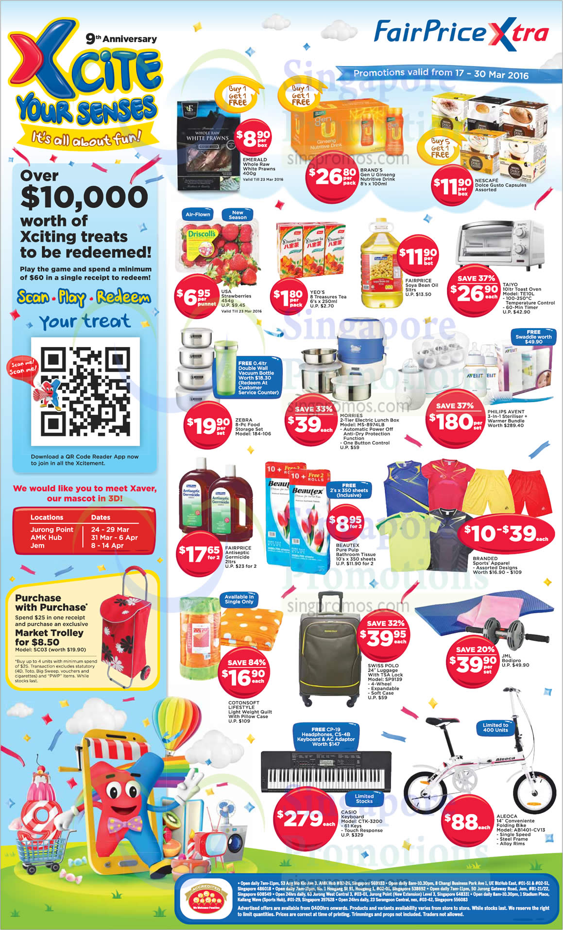 Featured image for Fairprice General & Europace Appliances Offers 17 - 30 Mar 2016