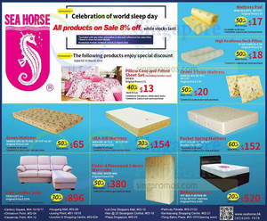 Featured image for (EXPIRED) Sea Horse 8% OFF Storewide Promo 19 – 21 Mar 2016