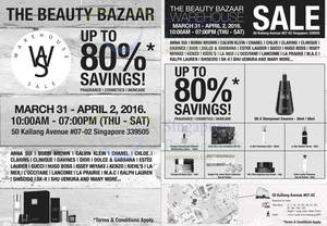 Featured image for Simex Asia Pacific Beauty Bazaar Warehouse Sale 31 Mar – 2 Apr 2016