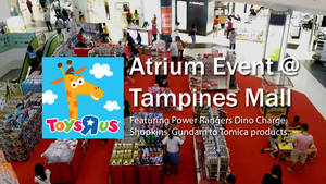 Featured image for (EXPIRED) Toys “R” Us Atrium Event @ Tampines Mall 2 – 8 Mar 2016