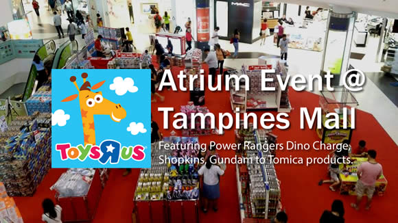 Featured image for Toys "R" Us Atrium Event @ Tampines Mall 2 - 8 Mar 2016