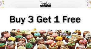 Featured image for (EXPIRED) Twelve Cupcakes Buy 3 Get 1 FREE Promo 14 – 20 Mar 2016