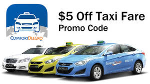 Featured image for (EXPIRED) Comfort Taxis $5 Off Fare Promo Code from 25 – 27 Apr 2016