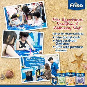 Featured image for (EXPIRED) Friso Experiences Roadshow @ Waterway Point 9 – 10 Apr 2016