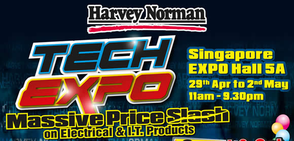 Featured image for Harvey Norman Tech Expo from 29 Apr - 2 May 2016