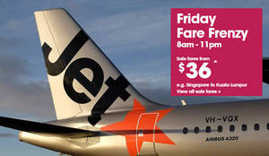 Featured image for (EXPIRED) Jetstar fr $36 all-in Promo Fares till 11pm 22 Apr 2016