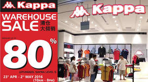 Featured image for (EXPIRED) Kappa Warehouse Sale from 23 Apr – 2 May 2016