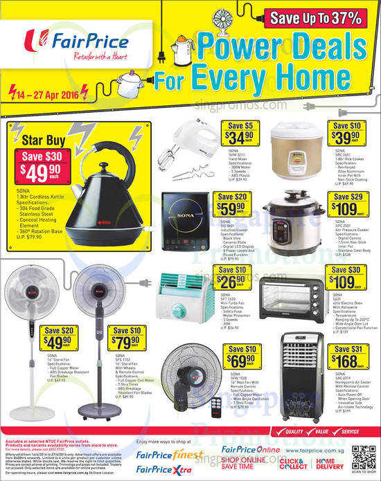 Sona Appliances 14 Apr 2016