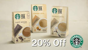 Featured image for (EXPIRED) Starbucks 20% Off Packaged Tea & Coffees on 29 Apr 2016