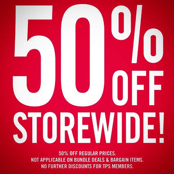 STOREWIDE SALE AT BONDS ❤️ Shop 50% off storewide at our