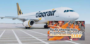 Featured image for (EXPIRED) TigerAir fr $188 all-in return China Promo Fares 22 Apr – 1 May 2016