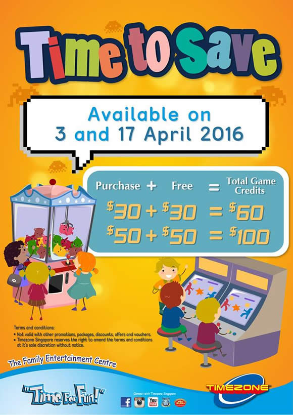 Featured image for Timezone 100% Extra Double Dollar Promo 3 Apr 2016