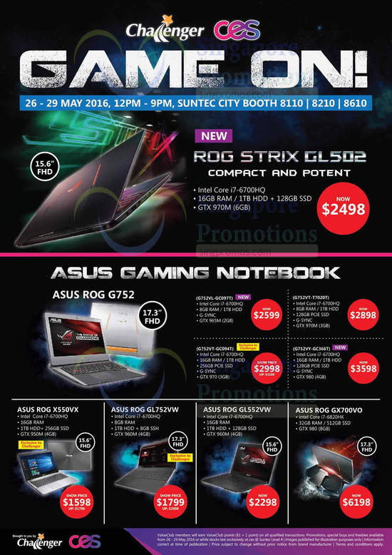 27 May CEE Show Challenger Flyer ASUS Notebooks ROG