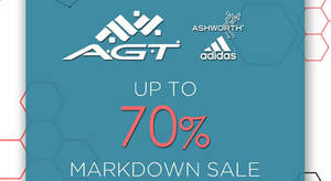 Featured image for (EXPIRED) A.G.T (adidas, Ashworth) Markdown Sale at Bukit Panjang Plaza from 30 May – 5 Jun 2016