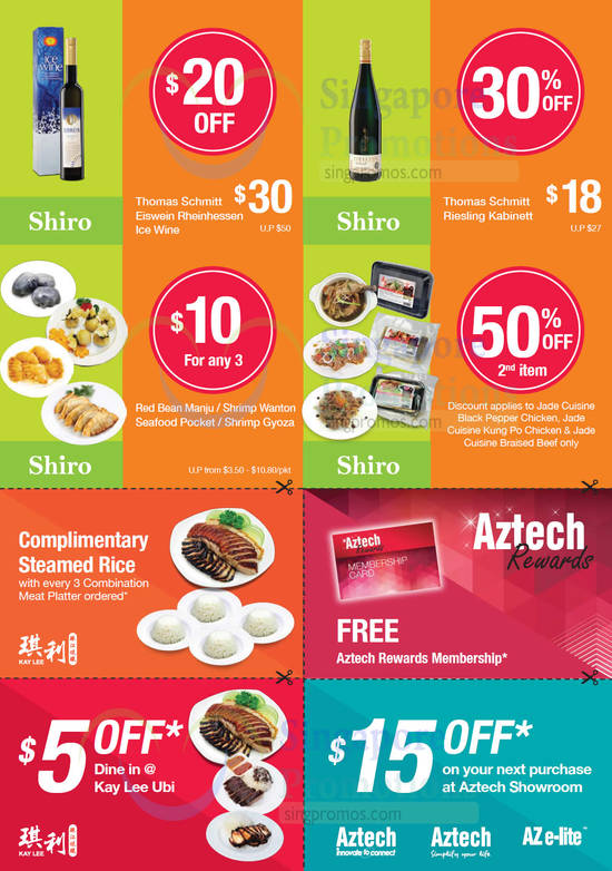 Aztech Showroom Deals 2, Coupons Front Page