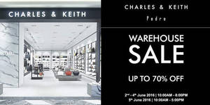 Charles & Keith now having a Bazaar Sale at their building in Tai Seng.  Lots of shoes up to 70% off