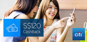 Featured image for (EXPIRED) Citibank: Apply for selected credit cards & get $120 cashback!