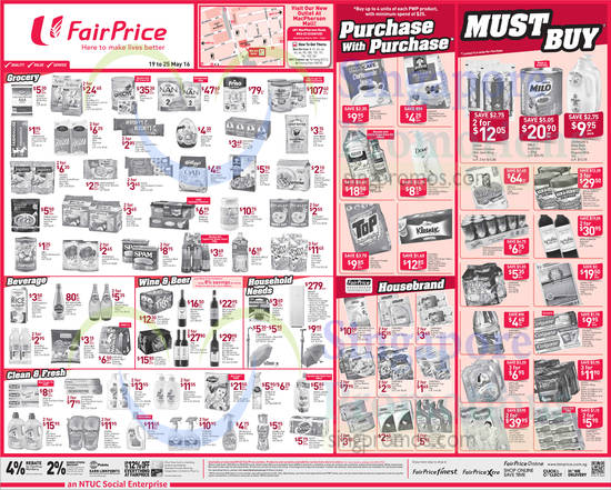 Fairprice Weekly Deals 19 May 2016