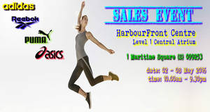 Featured image for JLCSports Branded Sportswear Crazy Sale at Harbourfront Centre from 2 – 8 May 2016