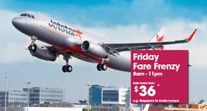 Featured image for (EXPIRED) Jetstar fr $36 all-in Promo Fares till 11pm on 6 May 2016