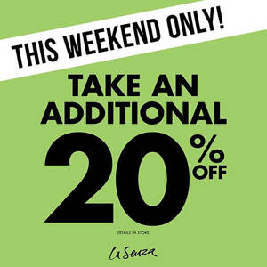 Featured image for La Senza 20% OFF Promo from 20 – 22 May 2016