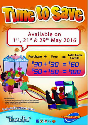 Featured image for (EXPIRED) Timezone 100% Extra Double Dollar Promo on 29 May 2016