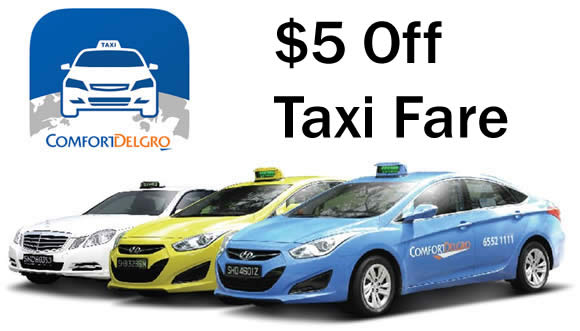 Featured image for Get $5 off Comfort Taxi rides with this promo code valid from 8 - 14 Nov 2016