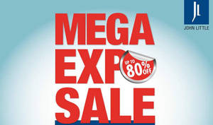 Featured image for (EXPIRED) John Little: Mega Expo Sale at Singapore Expo from 4 – 14 Aug 2016