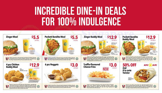 KFC All Coupons 8 Jun 2016