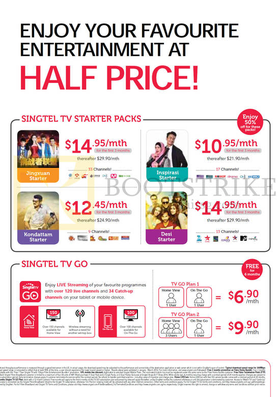 TV Starter Packs, TV GO, Jingxuan Starter, Kondattam Starter, Inspirasi Starter, Desi Starter, TV GO Plan 1, 2