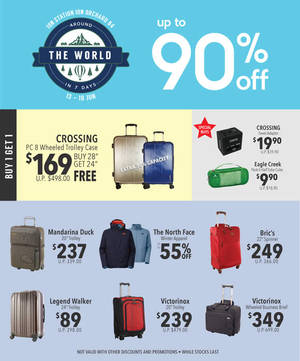 Featured image for (EXPIRED) Planet Traveller up to 90% Off Travel Goods Fair at ION Orchard from 13 – 19 Jun 2016