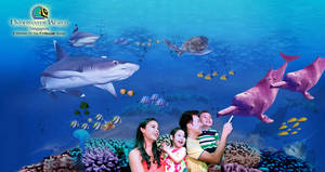 Featured image for Underwater World Sentosa $9 Adult & $5 Child Tickets from 7 – 26 Jun 2016