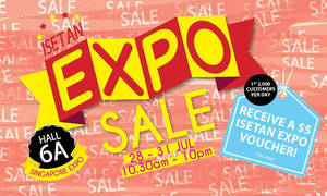 Featured image for Isetan: Expo Sale with Japan Food Fair from 28 – 31 Jul 2016