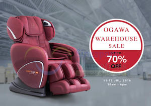 Featured image for (EXPIRED) OGAWA: Warehouse Sale up to 70% Off from 11 – 17 Jul 2016