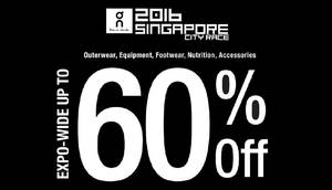Featured image for (EXPIRED) Outdoor Venture: Up to 60% Off Great Buys at Marina Square On Singapore City Race Expo from 15 – 17 Jul 2016