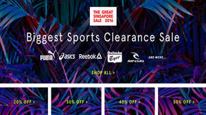 Featured image for Zalora Biggest Sports Clearance Sale featuring 20% to 50% off Puma, Reebok & More from 1 – 7 Jul 2016