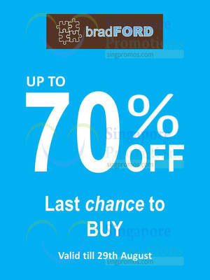 Featured image for (EXPIRED) BradFORD: Moving Out Sales – Up to 70% Off at Harbourfront Centre from 16 – 29 Aug 2016